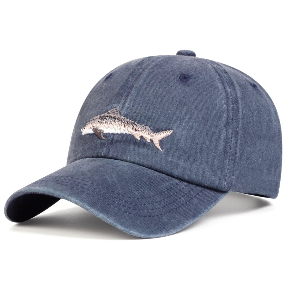 Denim Shark caps