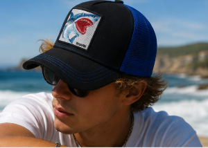 Shark Baseball caps